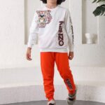 Детски комплект Кензо Оранжев