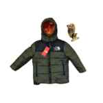 Детско преходно яке NorthFace Зелен