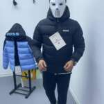 Мъжко зимно яке Boss черно