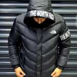 Мъжко зимно яке North Face черно