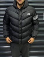 Мъжко зимно яке North Face черно
