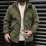 Emporio Armani Мъжко пролетно яке Зелено