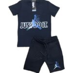 Nike Jordan детски екип черен