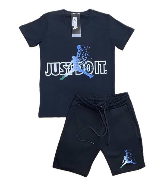Nike Jordan детски екип черен