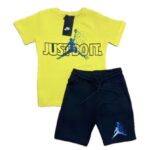 Nike Jordan детски екип жълт