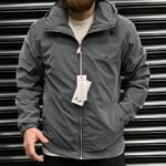 Lacoste Мъжко пролетно яке Сиво