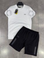 Under armour бял къс мъжки екип
