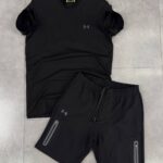 Under armour бял черен мъжки екип