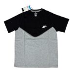 Nike Tech Fleece тениска ЧерноСива Детска