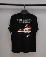 Jordan черна мъжка тениска