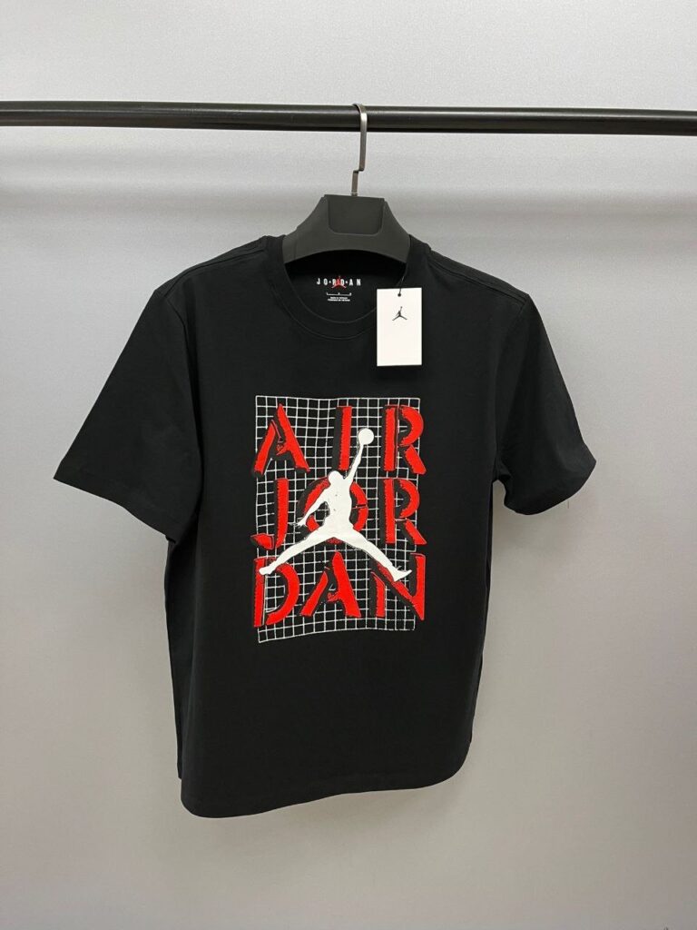 Air Jordan черна мъжка тениска