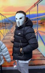 Nike спортно яке черно