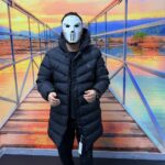 CK дълго яке черно