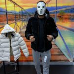 Nike яке черно/бяло