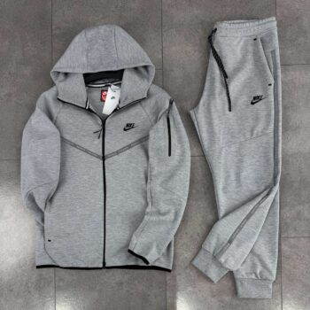 Nike tech fleece сив New-1